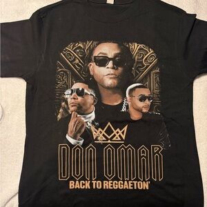 Genuine Merchandise Black Don Omar Tee B2R Tour